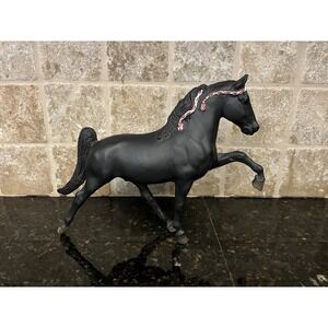 Vintage Breyer Black Tennesee Walking Horse Midnight Sun Chris Hess Mold 60 12"